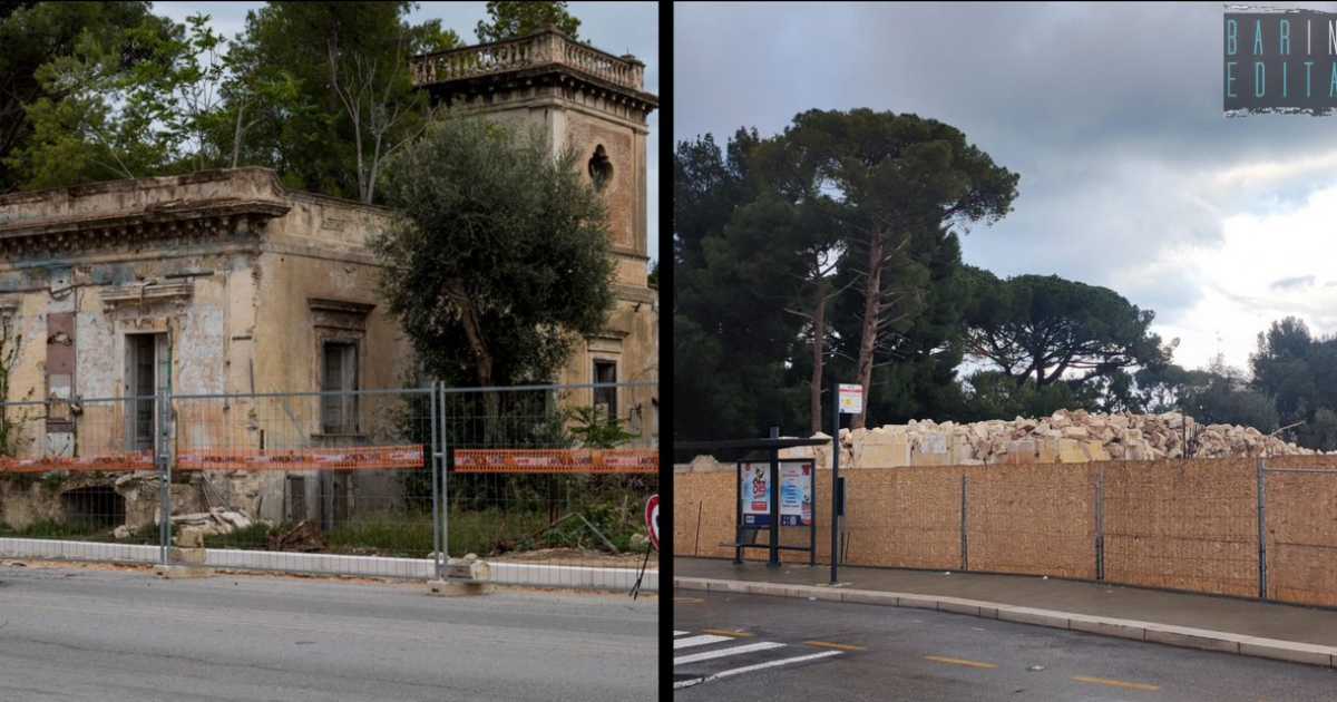 Bari, addio a Villa Tilde: la dimora liberty di via Amendola "che non doveva essere abbattuta"